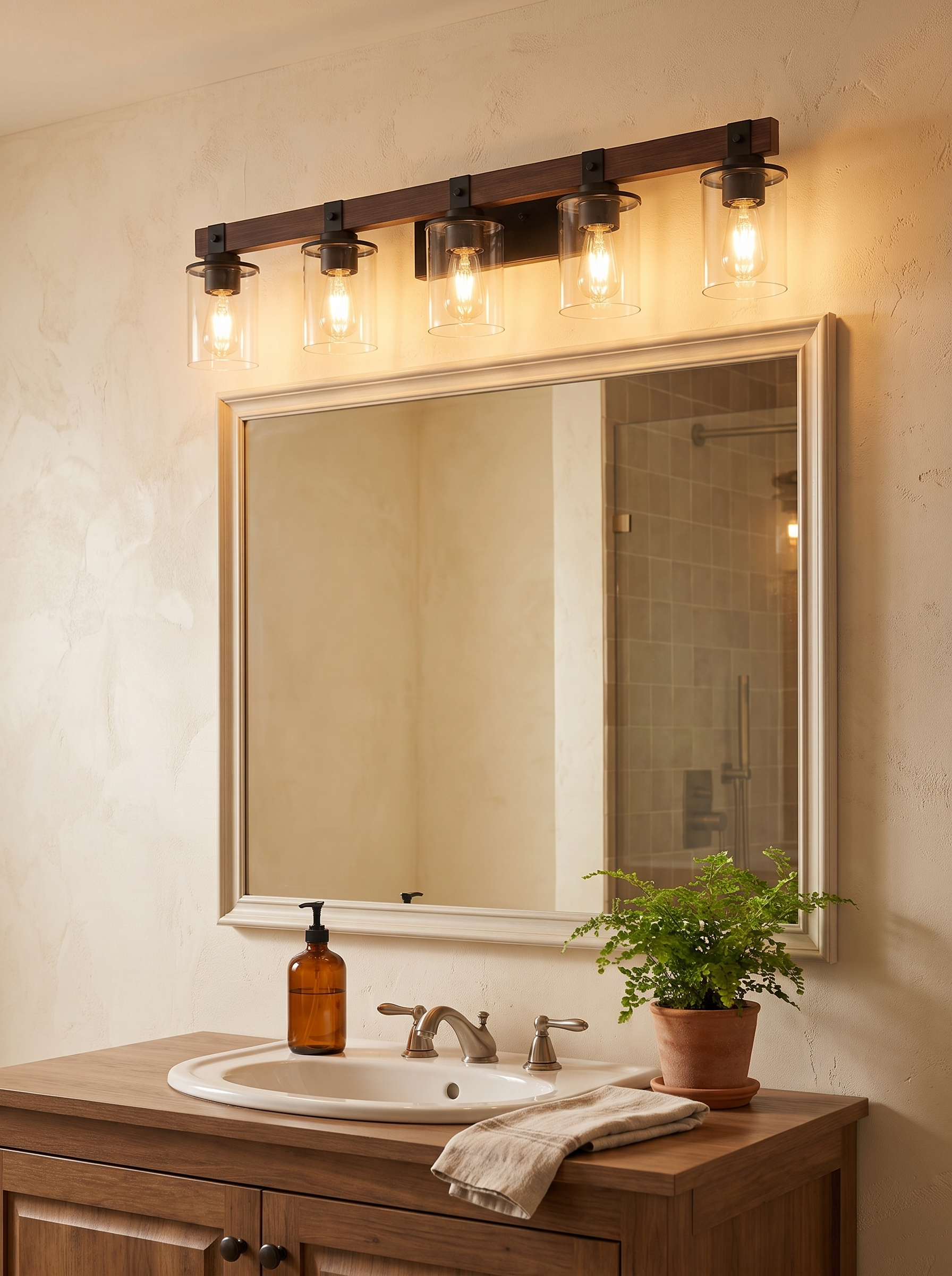 50 Inch Seven Light Vanity Sconce lifestyle 2