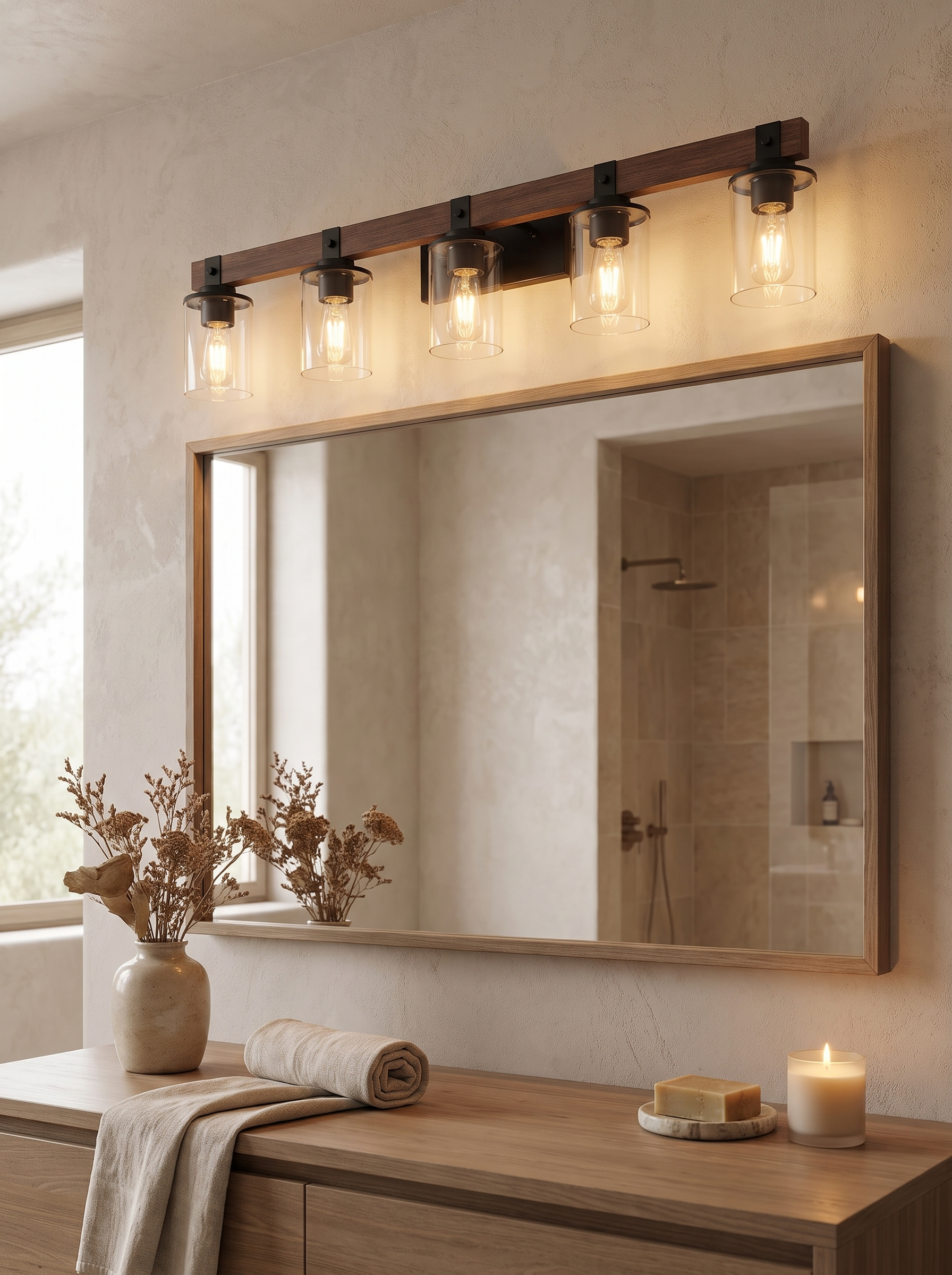 50 Inch Seven Light Vanity Sconce lifestyle 3