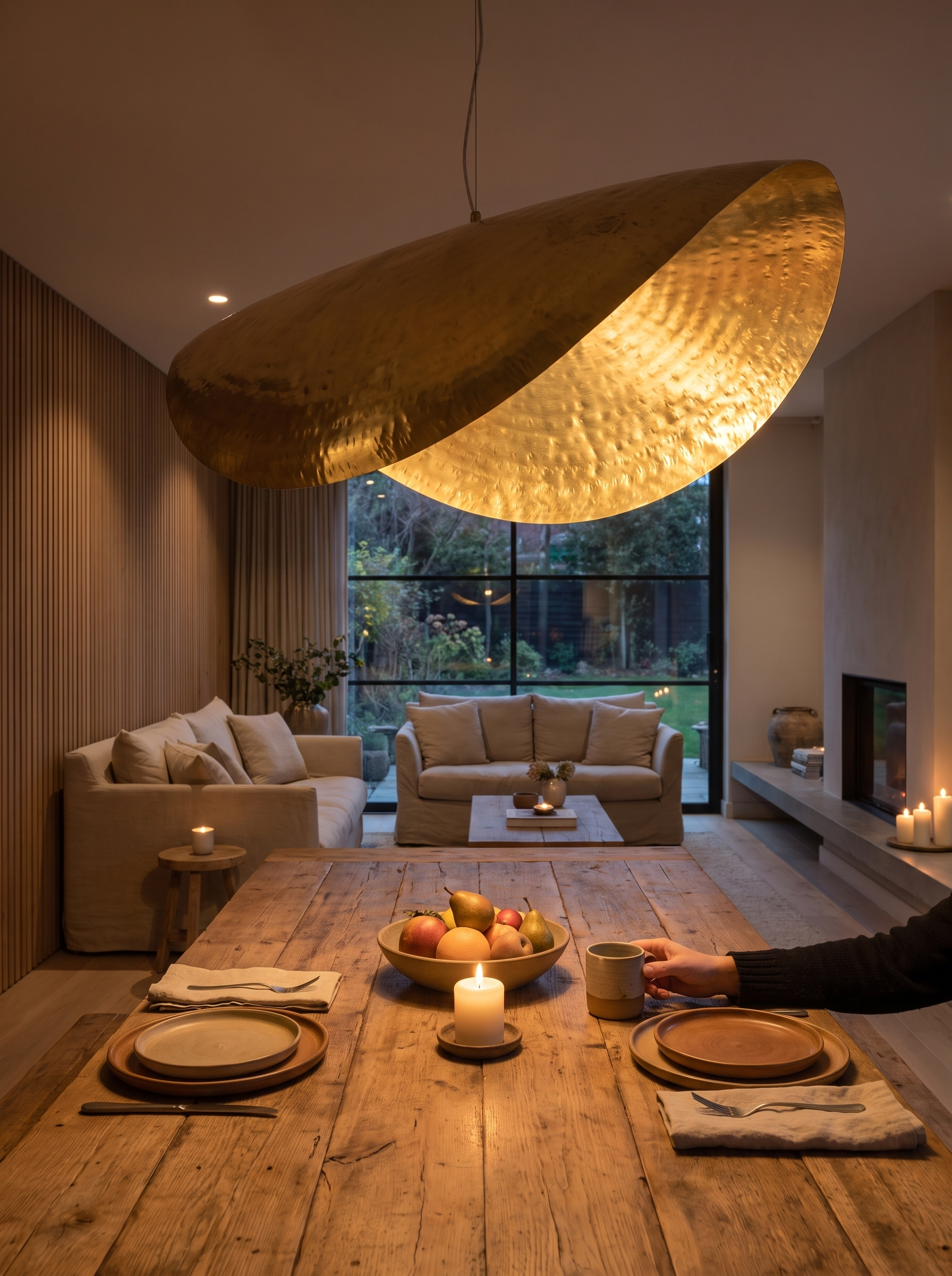 Lotus Leaf Pendant Light lifestyle 2