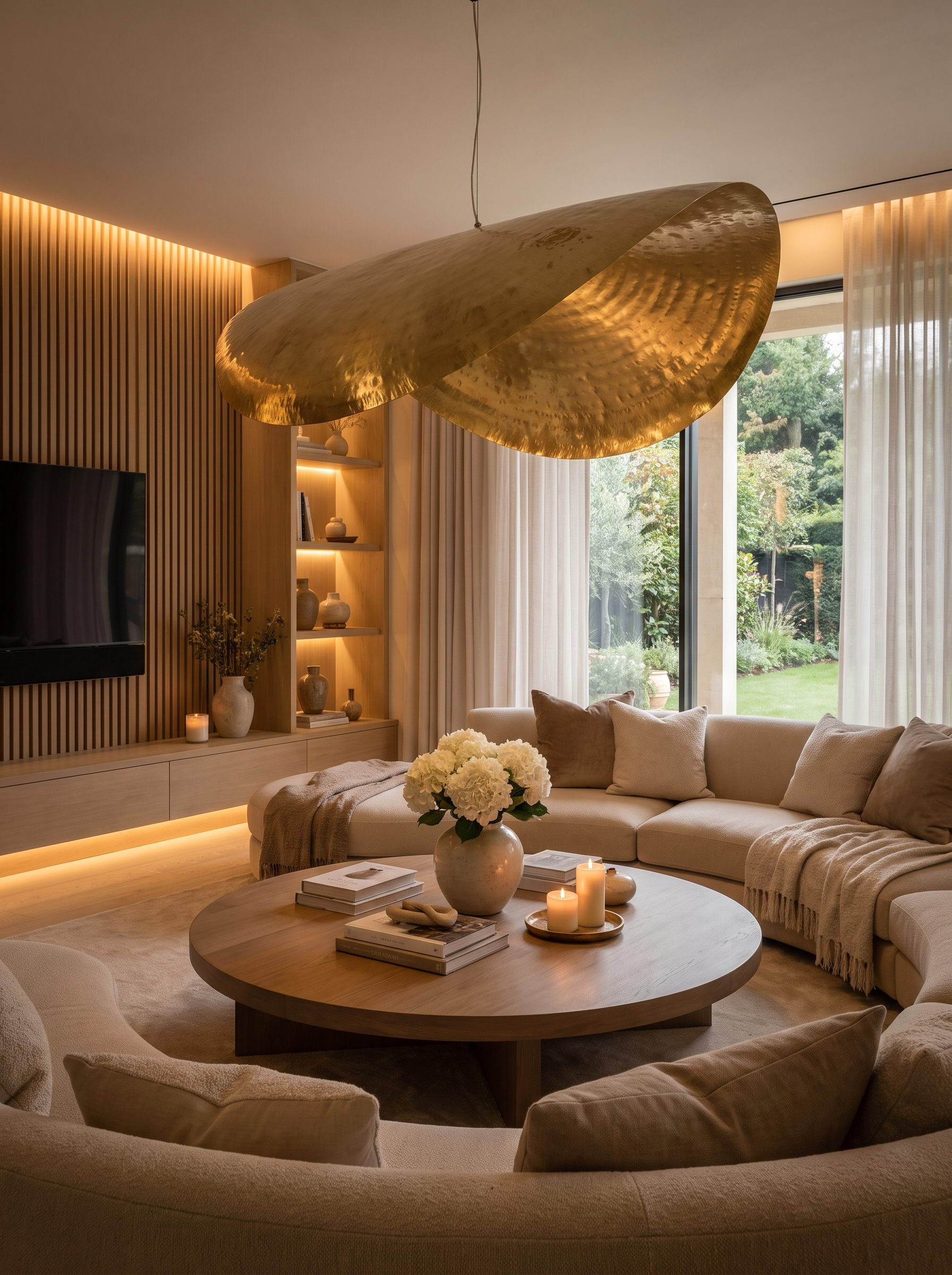 Lotus Leaf Pendant Light lifestyle 1