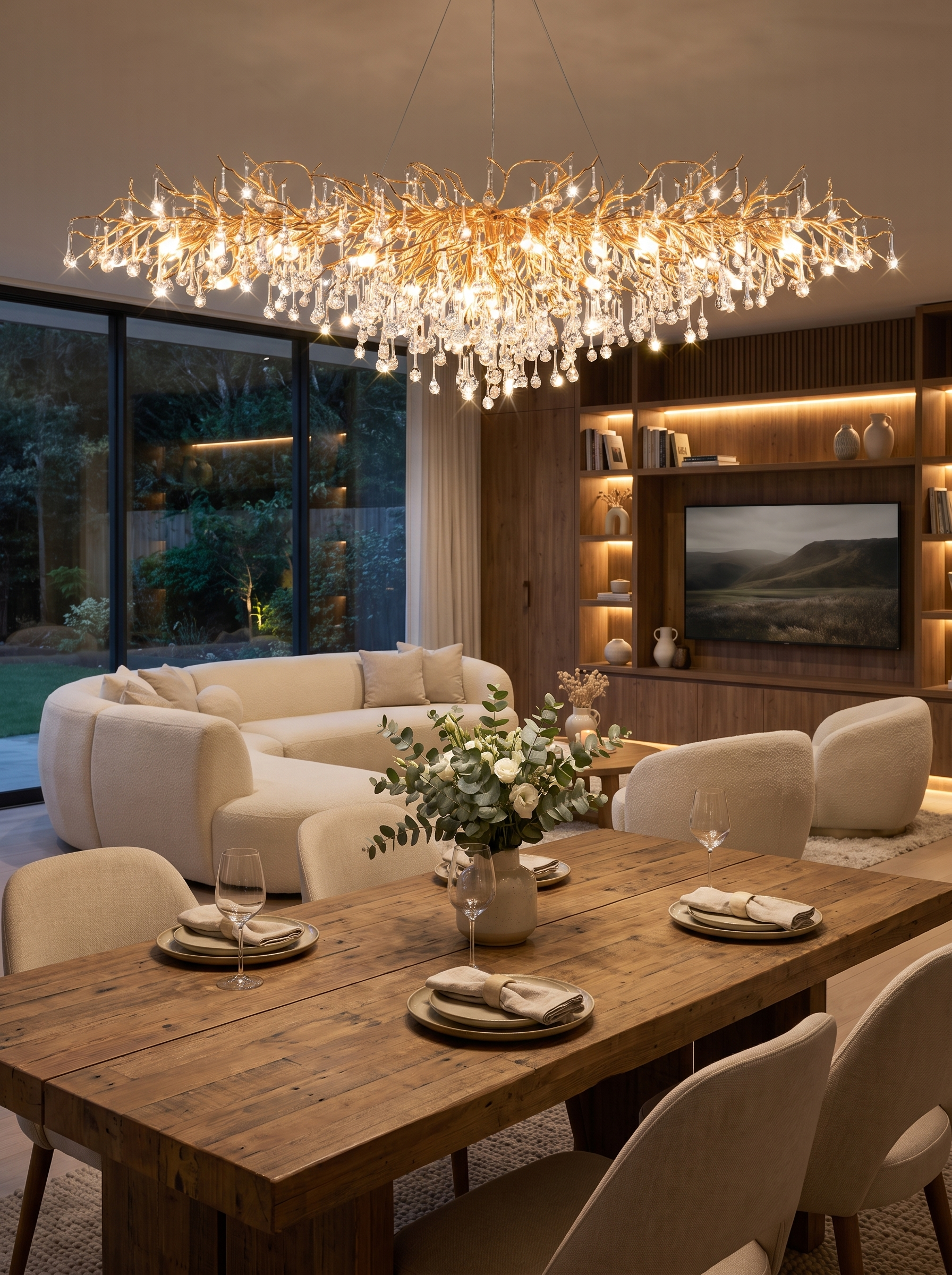 French Luxury Living Room Lamp lifestyle 2