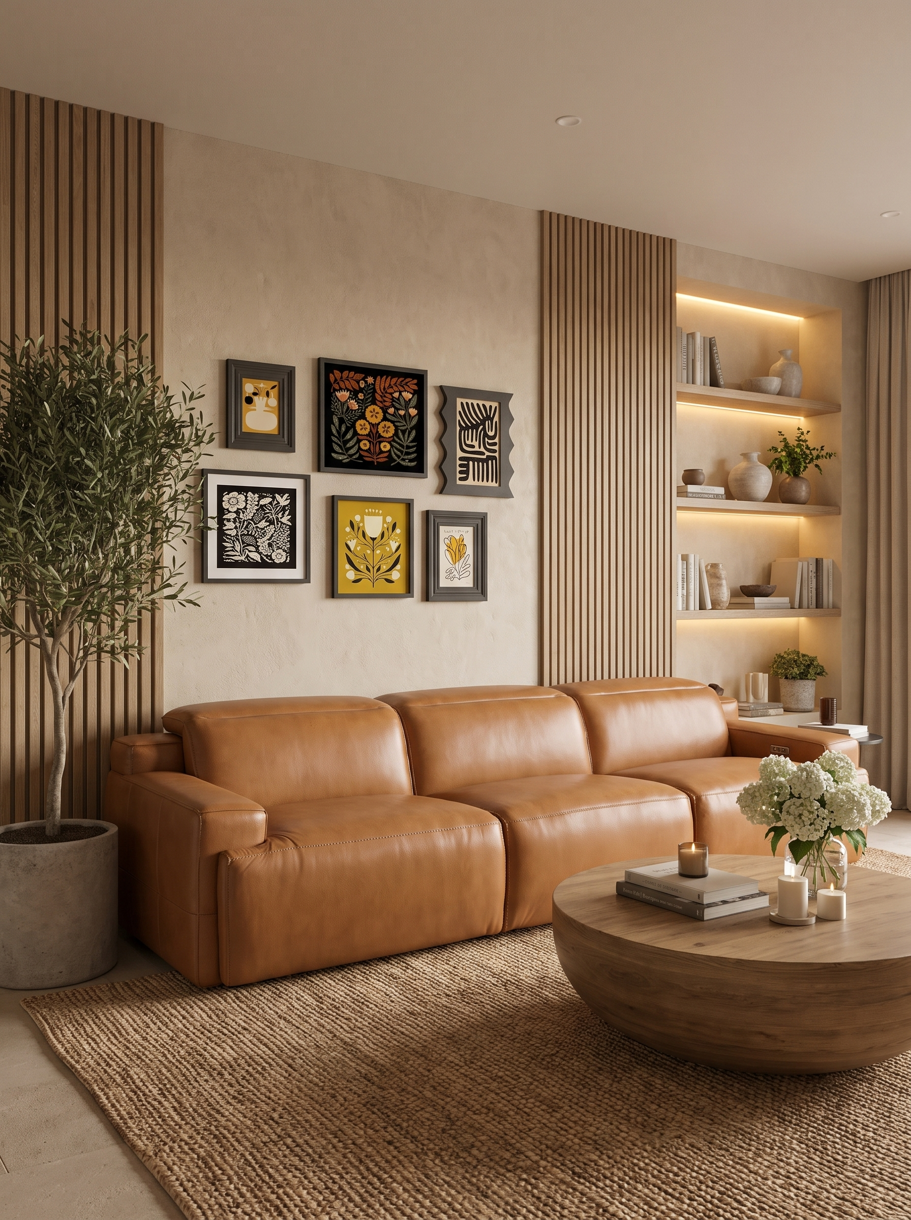 Urbana Triple PWR Recliner Sofa lifestyle 3