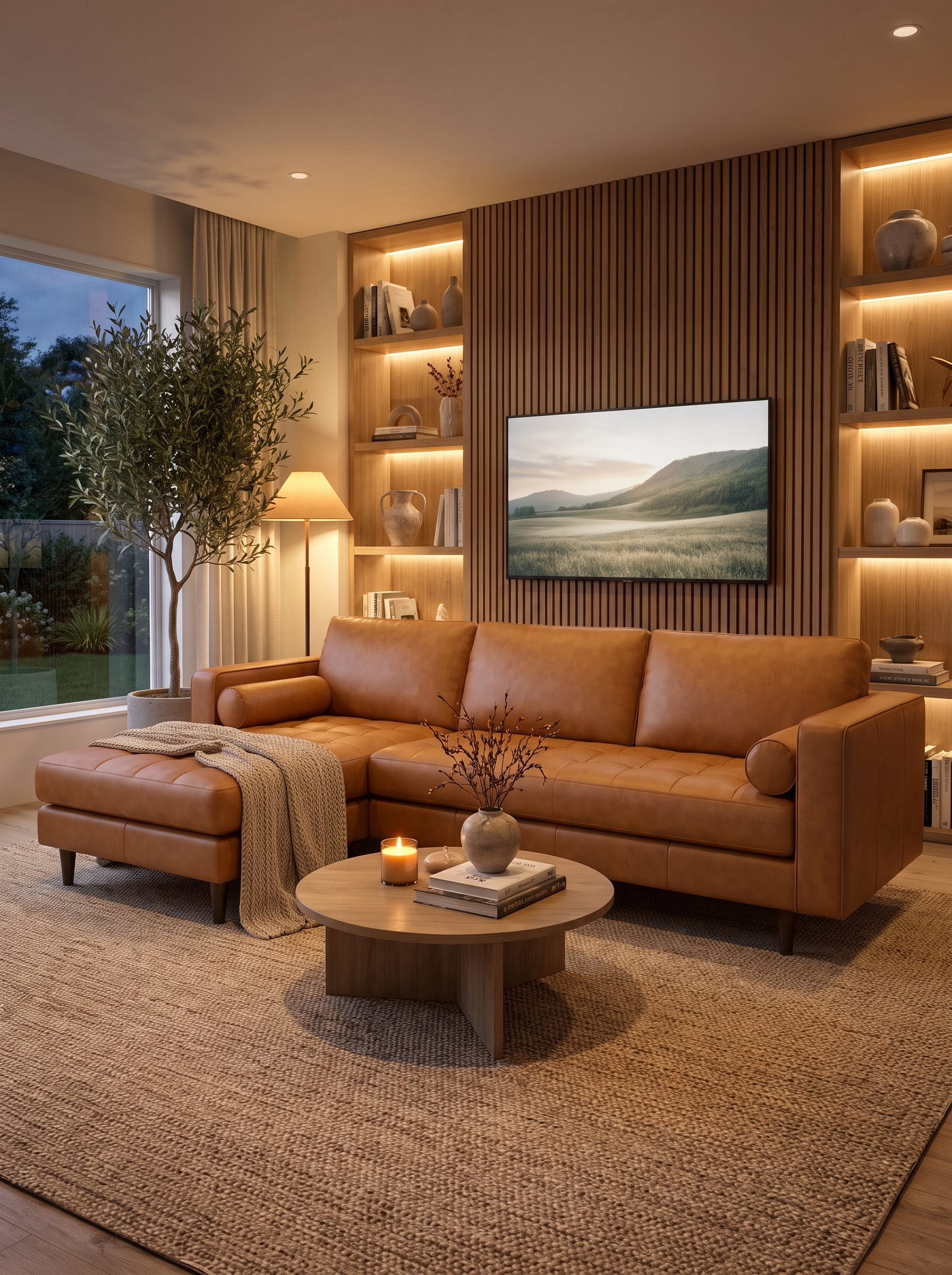 Anthony Corner Sectional Sofa lifestyle 1