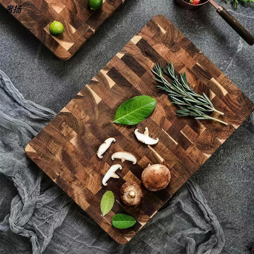 Acacia Wood Chequerboard Cutting Board
