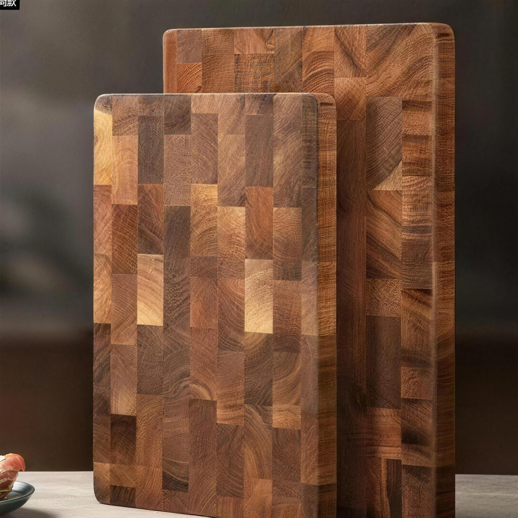 Acacia Wood Chequerboard Cutting Board