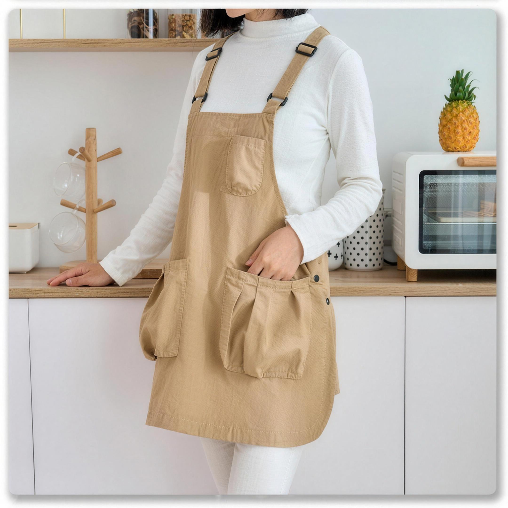 Adjustable Sleeveless Kitchen Apron