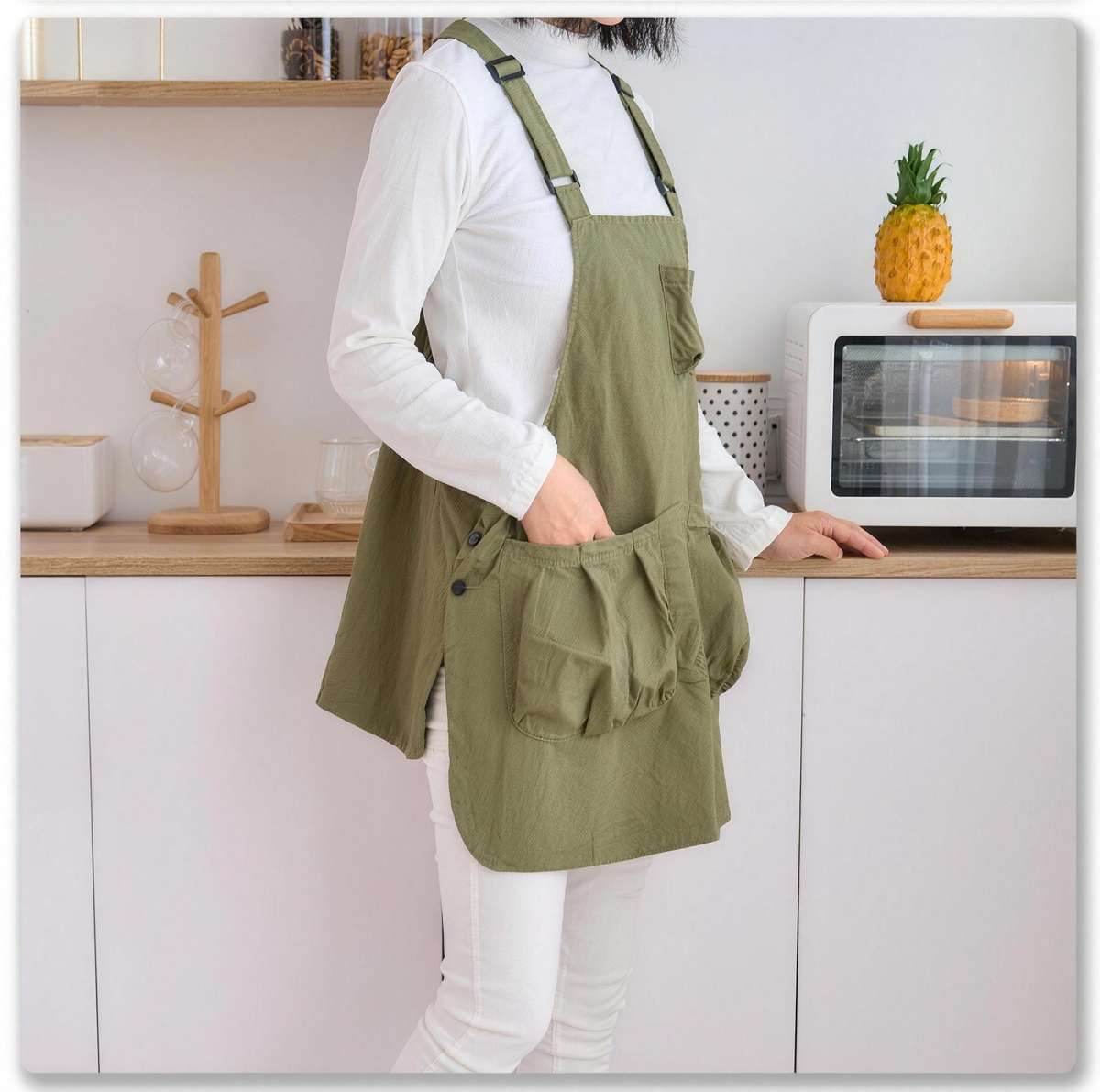 Adjustable Sleeveless Kitchen Apron